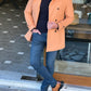 York Camel Double Breasted Coat