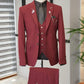 Varese Claret Red Slim Fit Suit