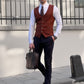 Riley Tile Slim Fit Vest