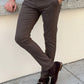 Siena Brown Self-Patterned Pants