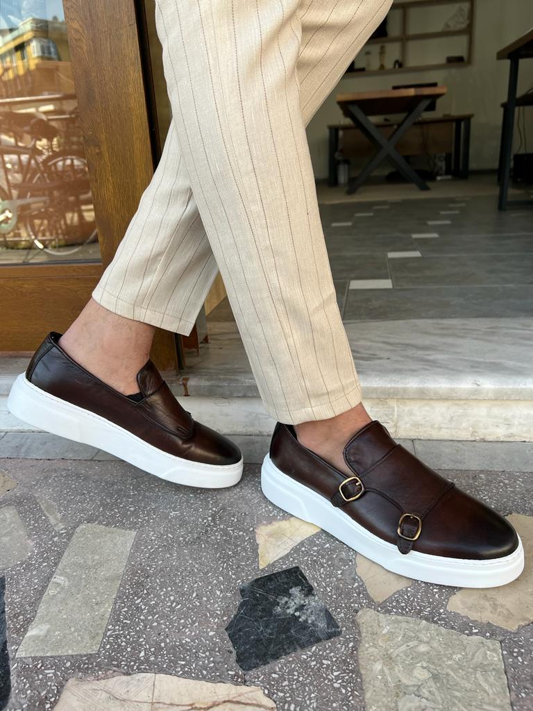 Lyon Brown Casual Shoes