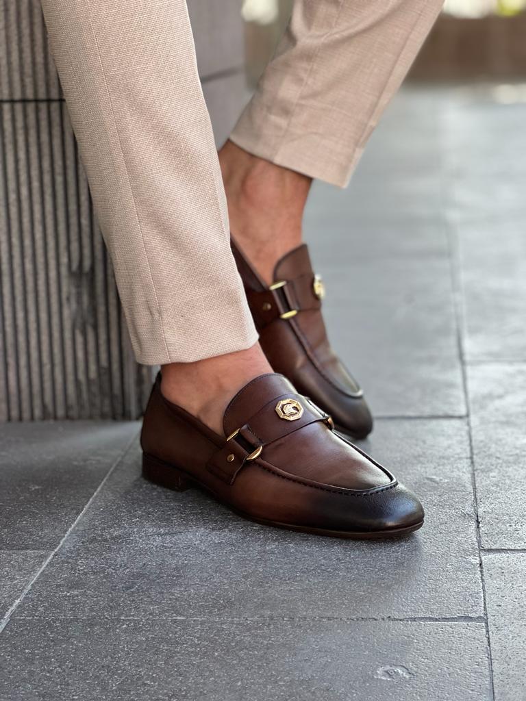 Orion Brown Loafers