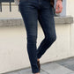 Gavin Navy Blue Slim Fit Jeans