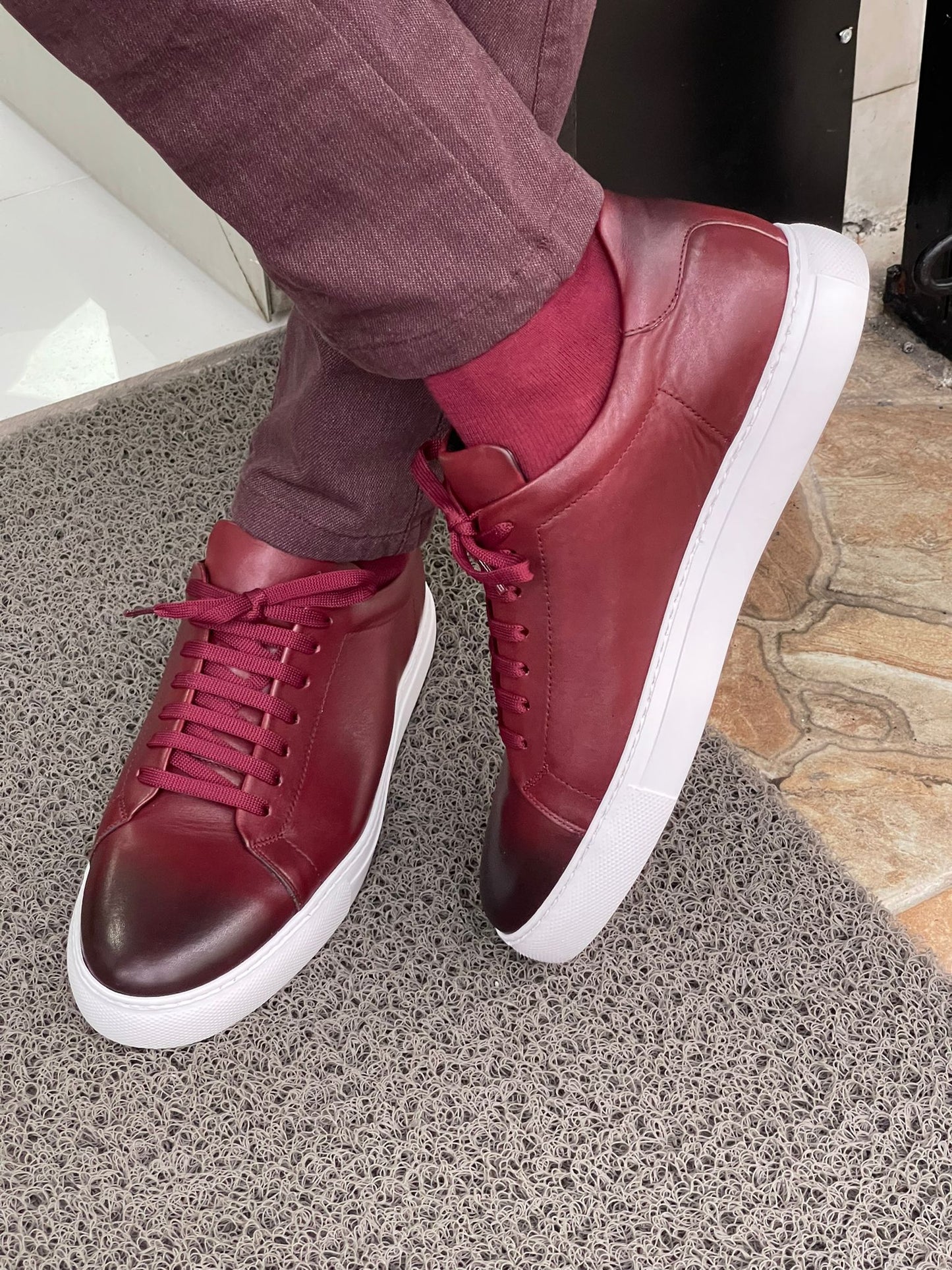 Madison Claret Red Sneakers