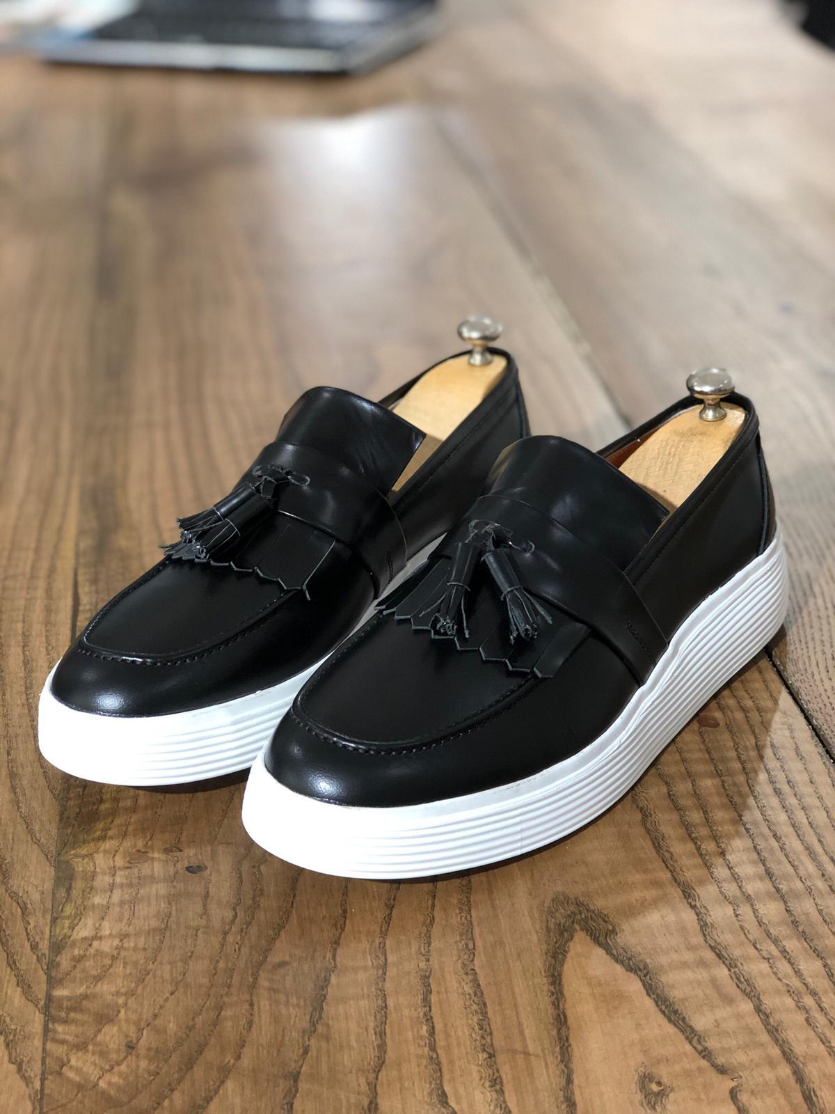 Elmore Black Loafers