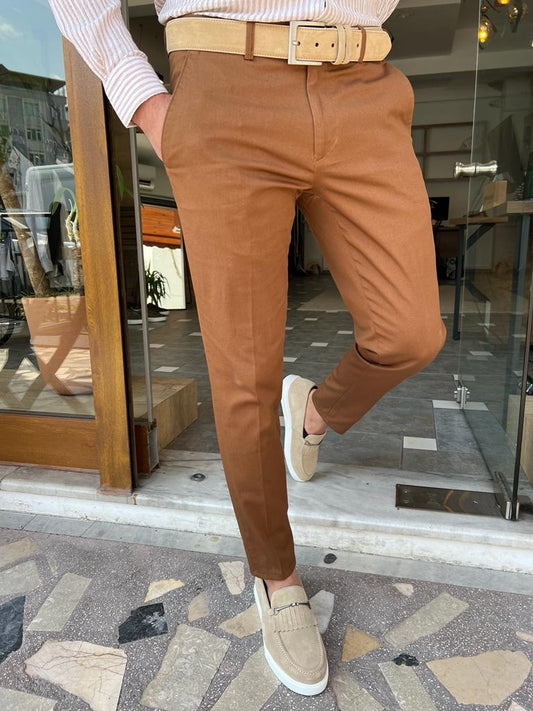 Bologna Camel Pants