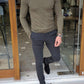 Ascona Khaki Turtleneck Knitwear