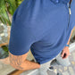 Loris Navy-Blue Polo T-Shirt