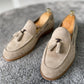 Dawson Suede Beige Loafers