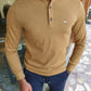 Minsk Mustard Slim Fit Sweater