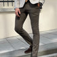Siena Mink Self-Patterned Pants