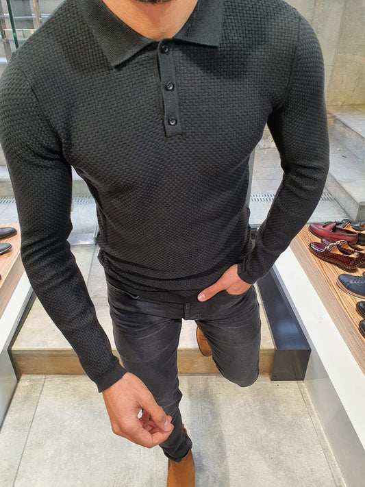 Barga Black Knitwear