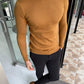 Jake Tobacco Slim Fit Sweater