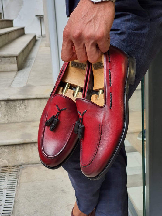 Bern Burgundy Sardinelli Loafers