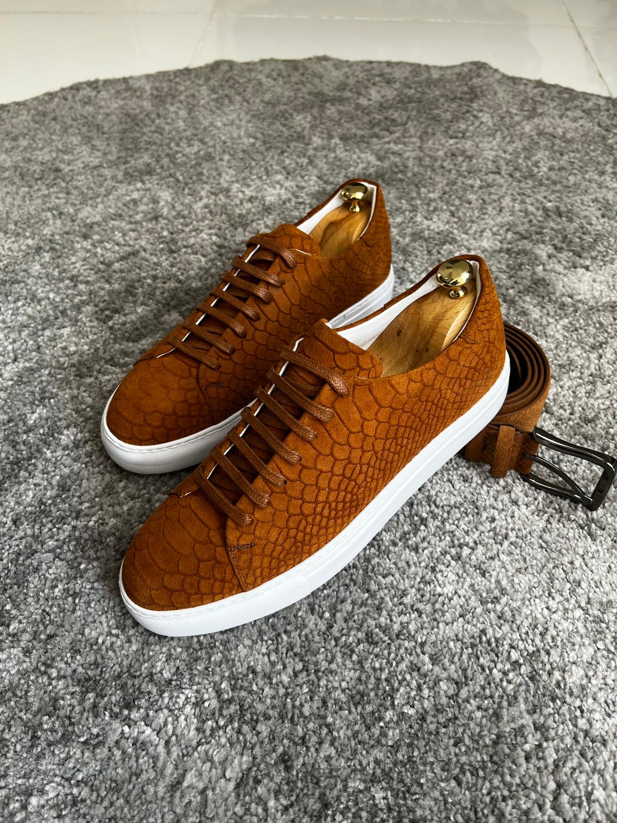 Collin Suede Tan Sneakers