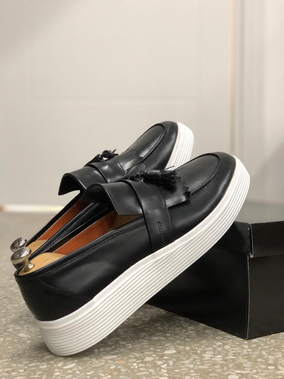 Elmore Black Loafers