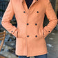 York Camel Double Breasted Coat