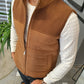 Merida Camel Slim Fit Cachet Vest