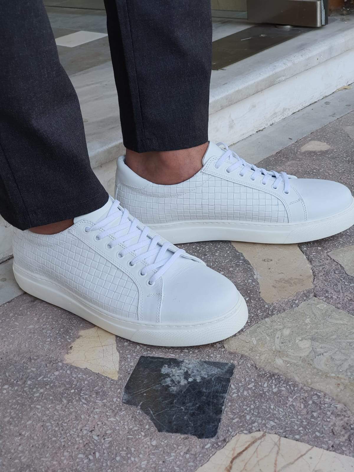 Clarra White Sneakers