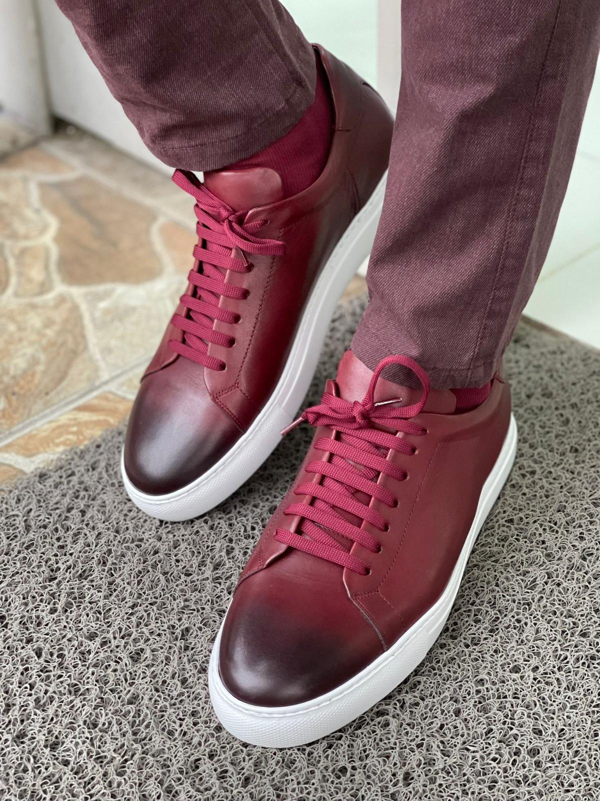 Madison Claret Red Sneakers