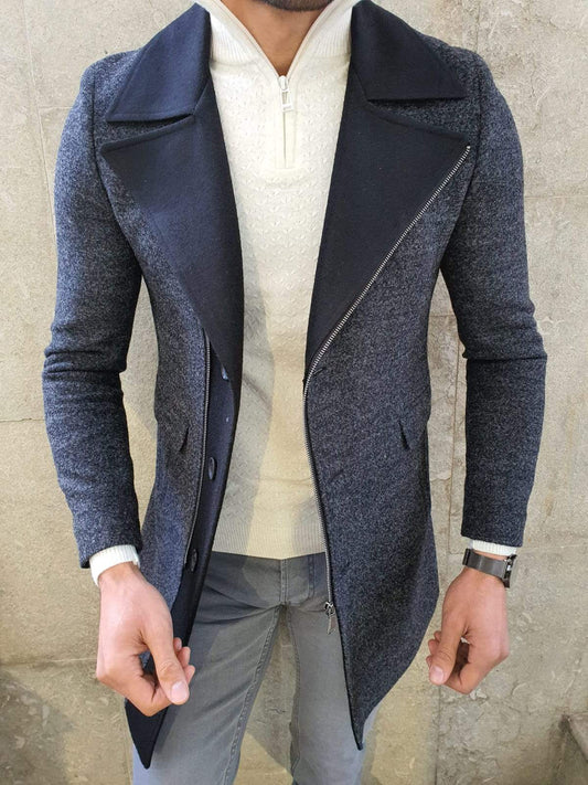 Spello Anthracite Wool Coat