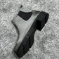 Lucas Gray Nubuck Leather Boots