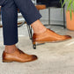 Pinara Camel Leather Shoes