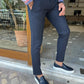 Bern Dark Blue Slim Fit Pants