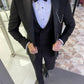 Addison Black Slim Fit Tuxedo Suit