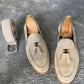 Dawson Suede Beige Loafers