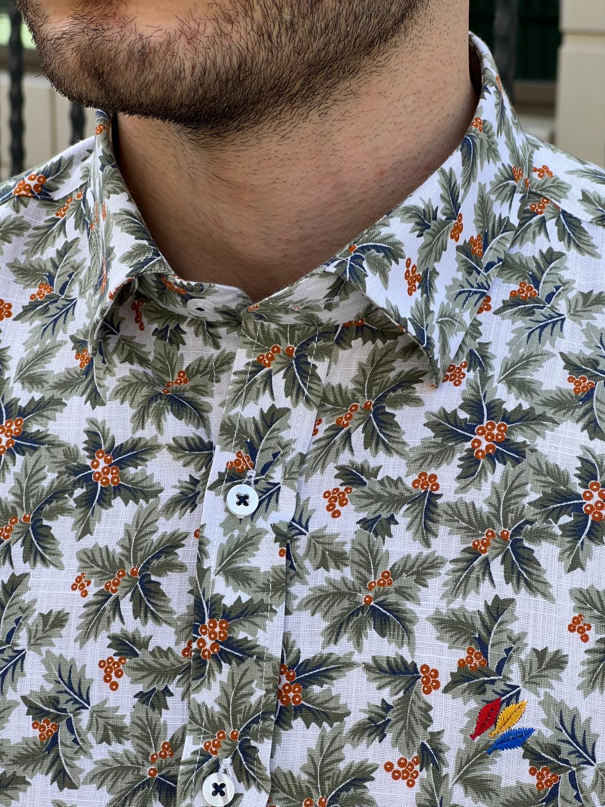 Seth Green Patterned Shirt