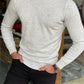 Cologne Beige Half Turtleneck Sweater