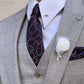 Parker Gray Plaid Slim Fit Suit