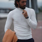 Catania White Patterned Sweater