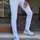 Elmore White Slim Fit Jeans