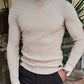 Lucca Beige Turtleneck Knitwear