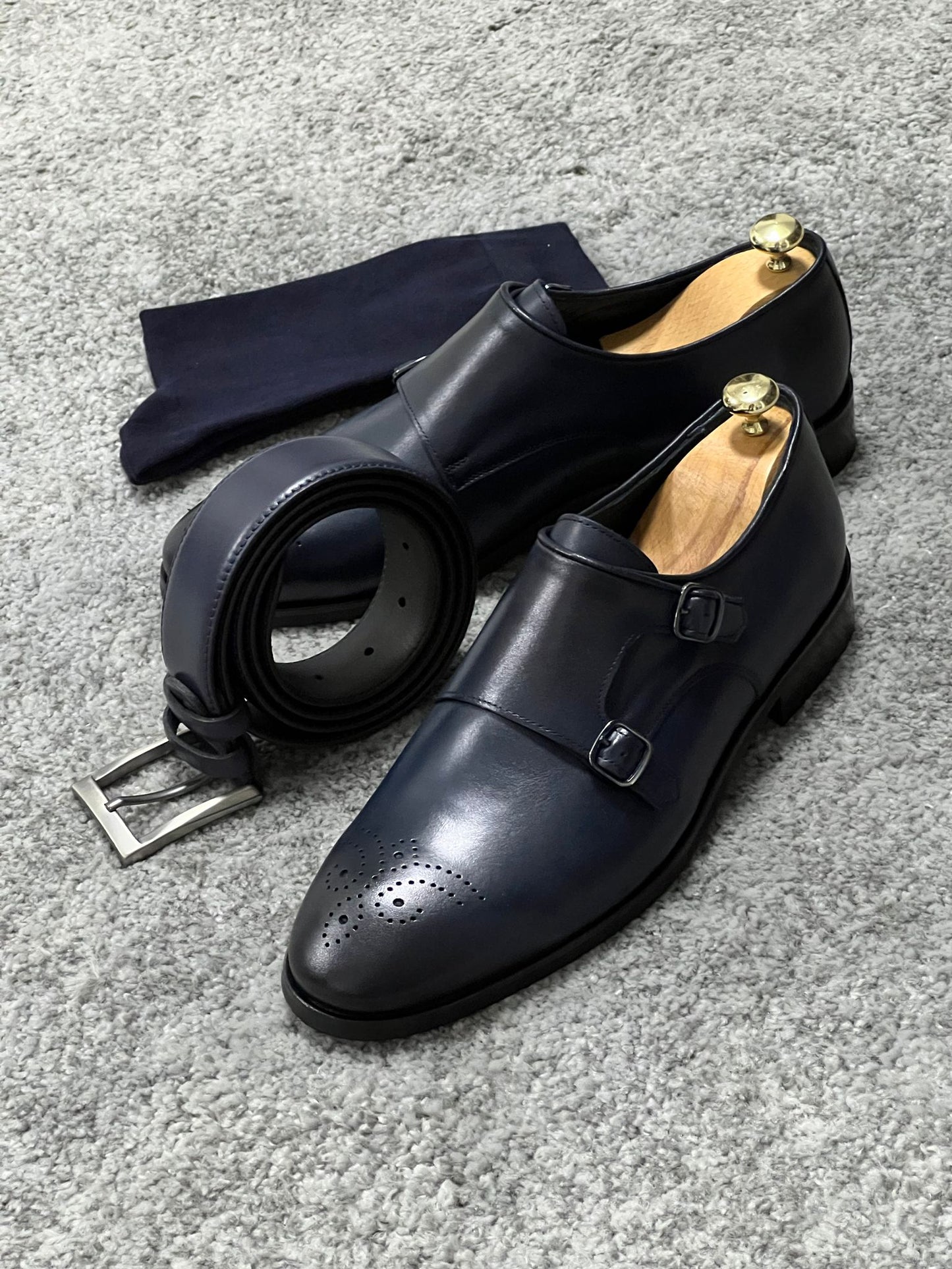 Tucson Dark Blue Classic Shoes