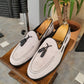 Napoca Suede Ecru Sardinelli Loafers