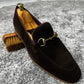 Rava Suede Brown Loafers