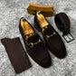 Rava Suede Brown Loafers