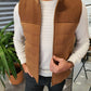 Merida Camel Slim Fit Cachet Vest