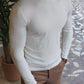 Ascona Ecru Turtleneck Knitwear