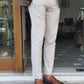 Elmore Beige Slim Fit Pants