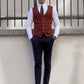 Riley Tile Slim Fit Vest