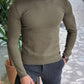 Ascona Khaki Turtleneck Knitwear
