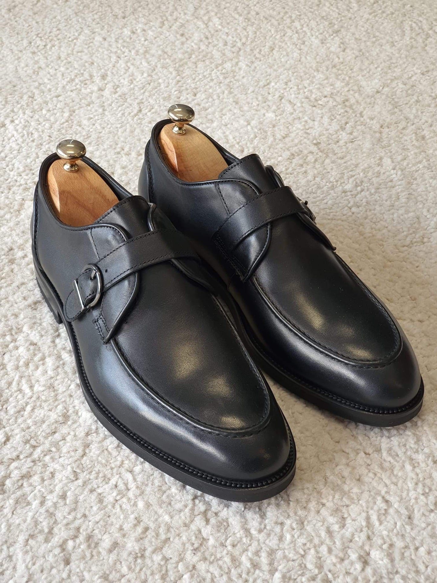 Preston Black Sardinelli Classic Shoes