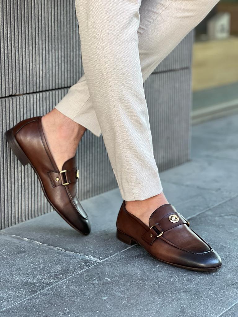 Orion Brown Loafers