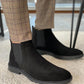Dallas Suede Black Chelsea Boots