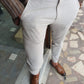 Elmore Beige Slim Fit Pants