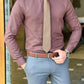 Adam Brown Slim Fit Shirt